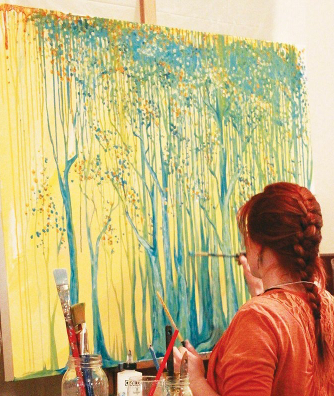 Alaskan artist Jamie Bottoms