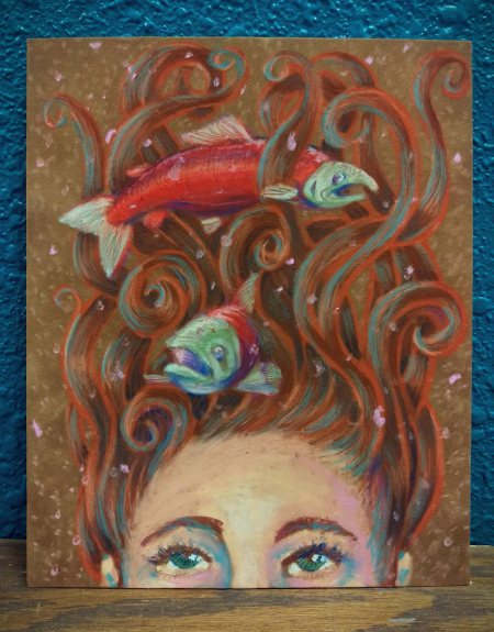 Alaska Artist Jamie Bottoms River Reds