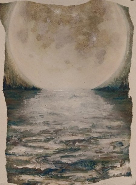 Alaskan artist Jamie Bottoms In the Pale Moonlight
